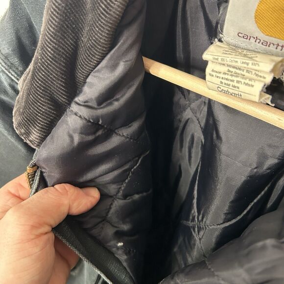 Vintage Carhartt Quilted Artic Jacket “Black” C03 BLK - Picture 12 of 14